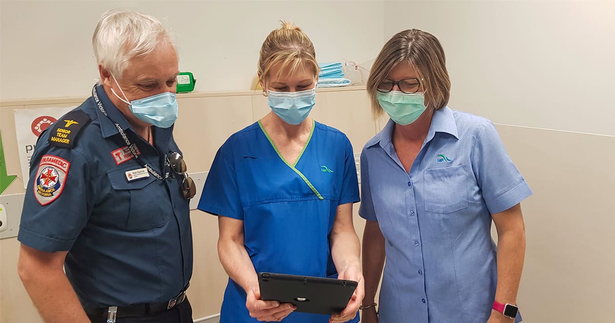 clinicians at latrobe regional hospital use pulsara